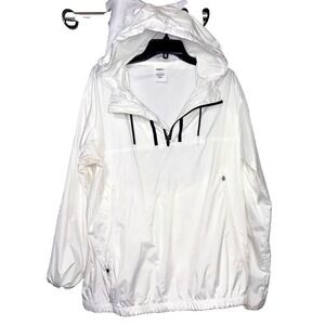 MEN'S SPORTS ILLUSTRATED WHITE HOODIE‎ WINDBREAKER SZ L